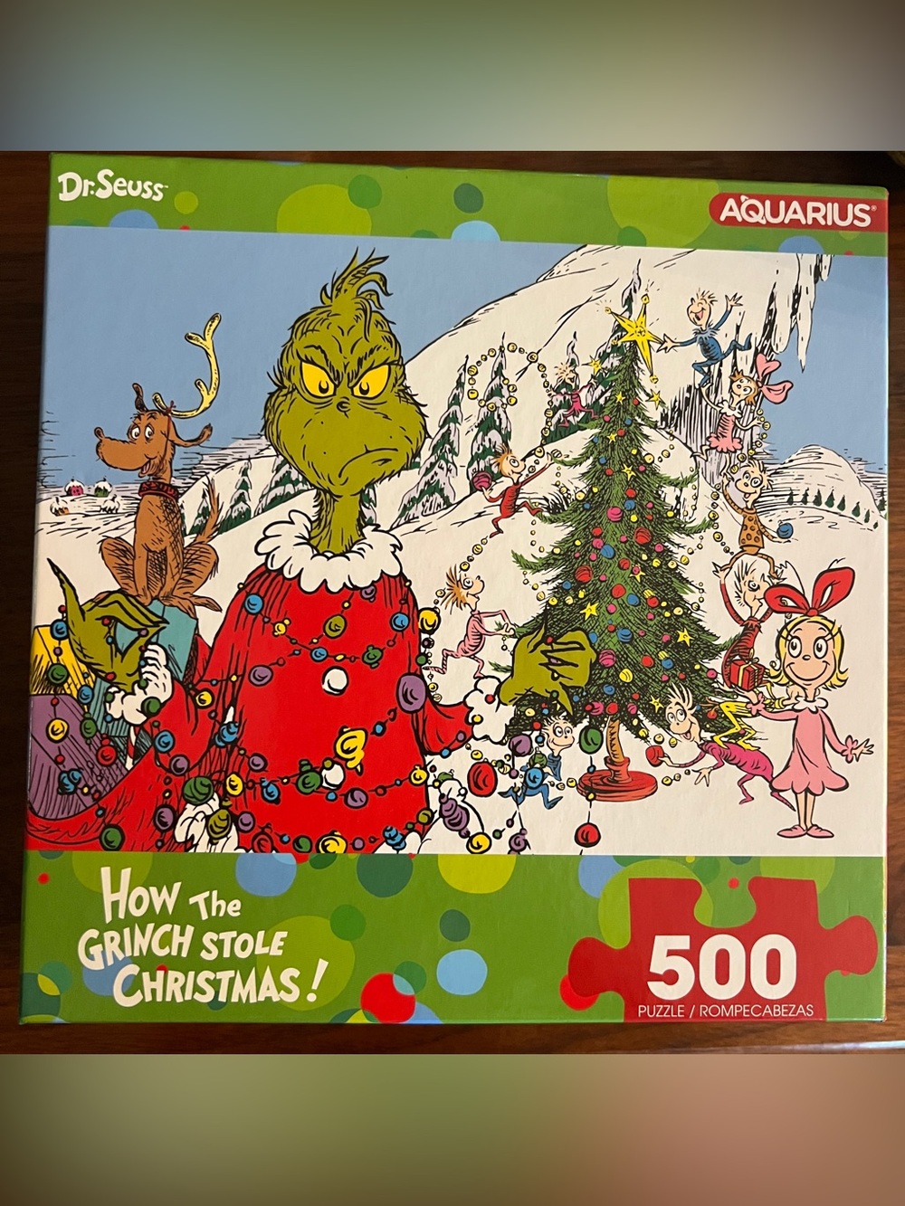 Grinch Christmas Puzzle 500 Pieces